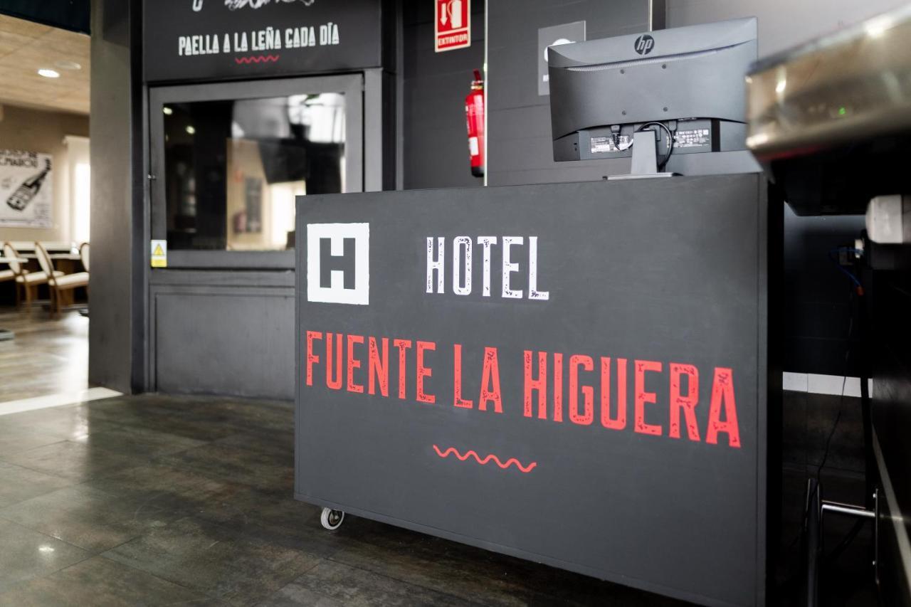 As Hoteles Fuente La Higuera Direccion Albacete La Font de la Figuera Exteriör bild